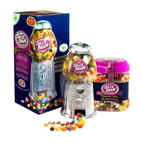 This lovely machine dispenses gourmet jelly beans which are gluten free, gelatine free and nut free. Costco UK - The Jelly Bean Factory Bean Machine + 2kg ...