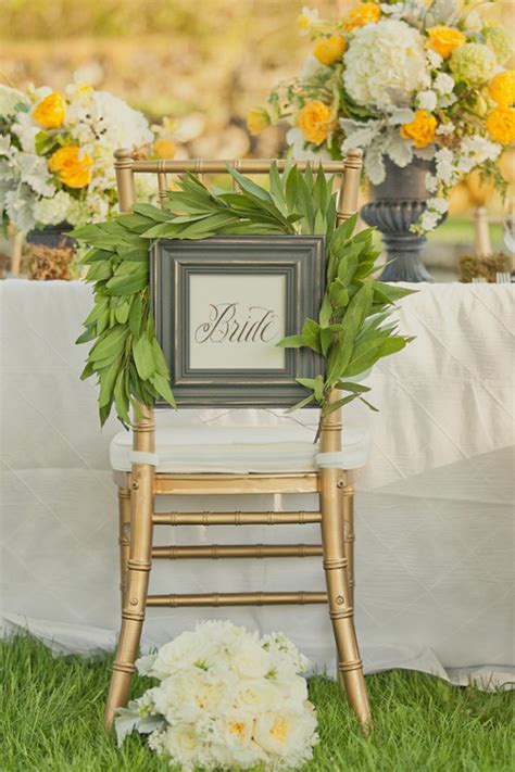Arrange chairs around the dining. Wedding Chairs Decoration Ideas - Belle The Magazine