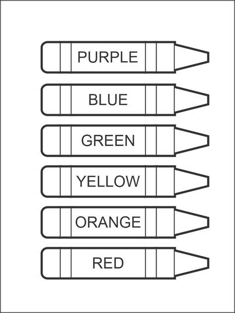 Back To School Crayon Coloring And Activity Page