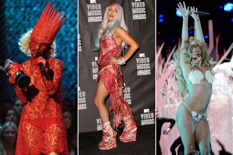 Lady Gagas Most Iconic Vmas Fashion Moments