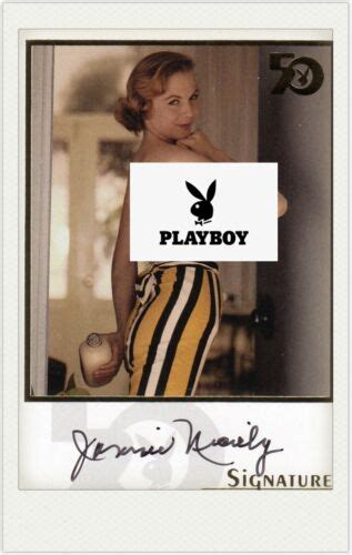 Playboy Years Anniversary Trading Card Signature Card Jonnie