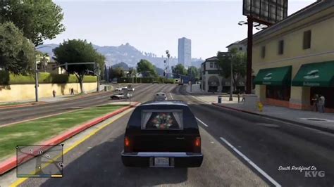 Grand Theft Auto 5 Hearse Car Driving Gameplay Hd