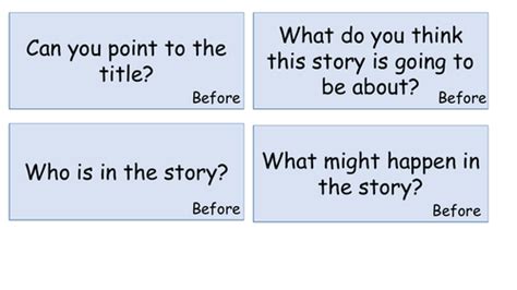 Eyfs Reading Questions Teaching Resources