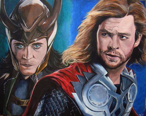 Thor Vs Loki By Alicelim On Deviantart