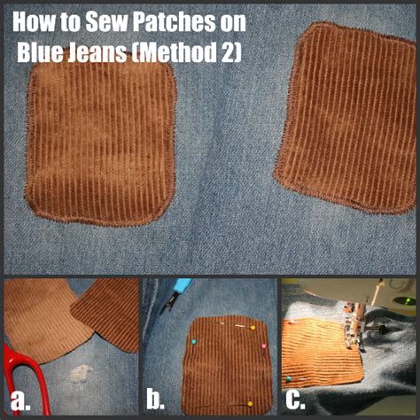 3 Ways To Mend Holes In Blue Jeans The Happy Housewife™ Home