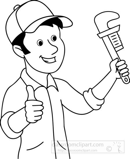 Occupations Clipart Black And White 20 Free Cliparts Download Images