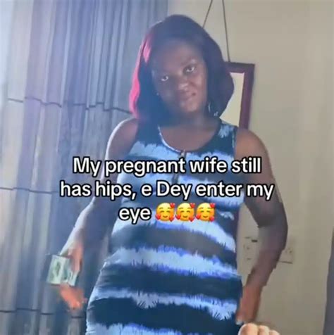 “my Pregnant Wife Still Has Hip” Man Amazed By Wifes Curvy Shape