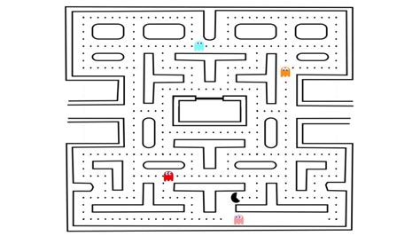 Printable Pacman Maze Printable Mazes Free