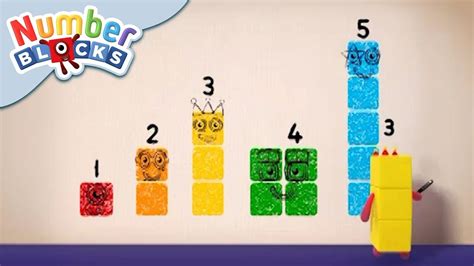 Numberblocks Colourful Math Learn To Count Youtube Maths Sums
