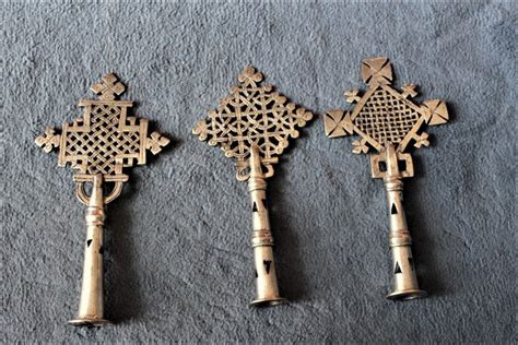 Three Processional Crosses Of Axum Ethiopia 20th Catawiki