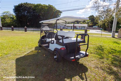Club Car Precedent 6 Passenger Caribbean Mist Sku 614 Miami Golf