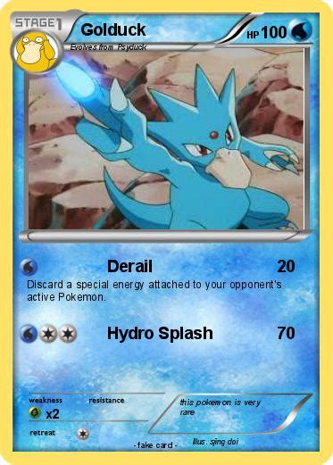 Pokemon.com administrators have been notified and will review the screen name for. Pokémon Golduck 94 94 - Derail - My Pokemon Card