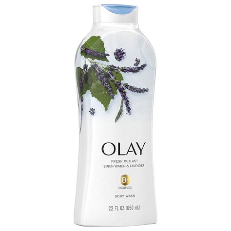 Buy Olay Fresh Outlast Body Wash Purifying Birch Water And Lavender