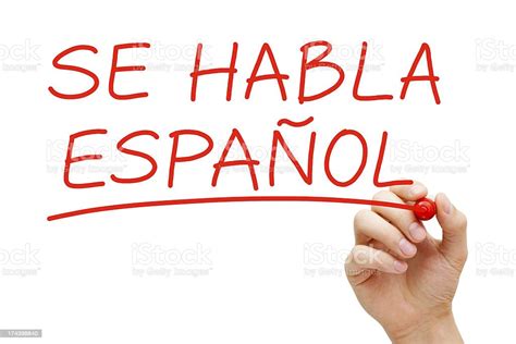 Se Habla Espanol Stock Photo - Download Image Now - iStock