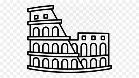 Coliseum Colosseum Italy Landmark Roma Rome Stadium Icon Roman