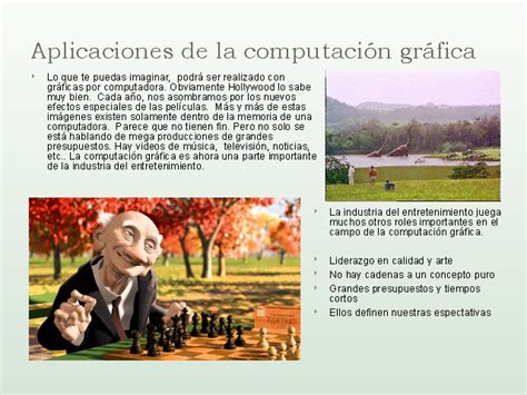 Graficación Por Computadora La Computación Gráfica Y Sus Aplicaciones