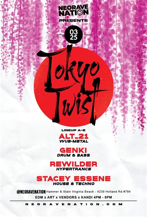 Mar 25 | Tokyo Twist- Virginia Beach | Norfolk, VA Patch