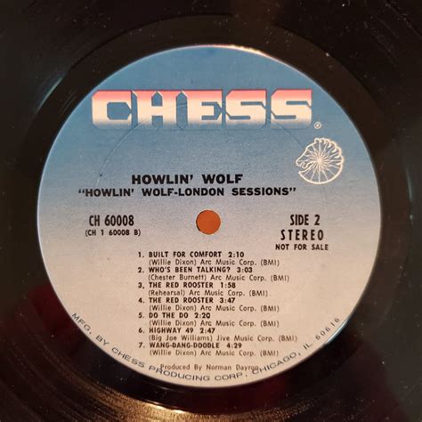 Howlin Wolf The London Howlin Wolf Sessions 1971 Gatefold Vinyl