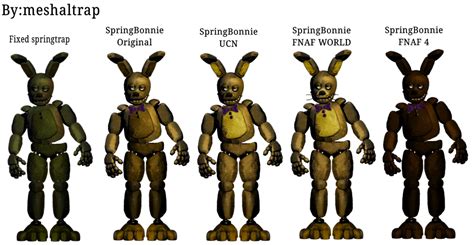 Fnaf 3 Fixed Springtrap Springbonnie Part 1 By Meshal1899 On Deviantart