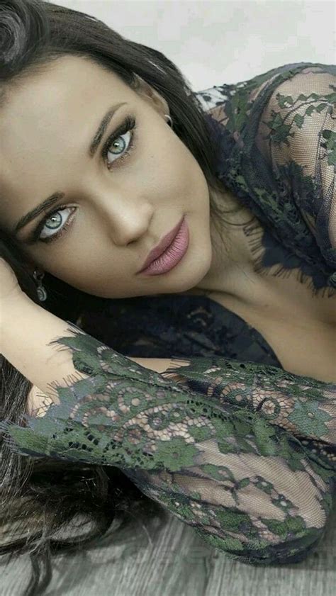 Angelina Petrova Brunette Beauty Lovely Eyes Beauty Girl