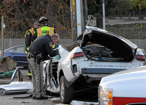San Rafael Wreck Kills Woman Injures Drivers And Brings Traffic To