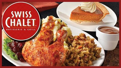 Thanksgiving Feast From Swiss Chalet Review Youtube