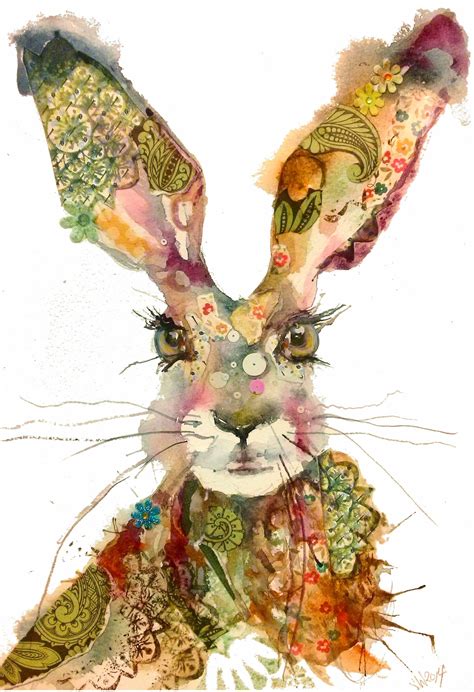 Portfolio Sarah Weyman Art Rabbit Art Bunny Art Animal Art