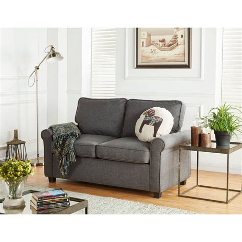 It's comprised of a 2 layer of latex. Living Room Lobby Studio Sofa Modern Love Seat Sleeper ...