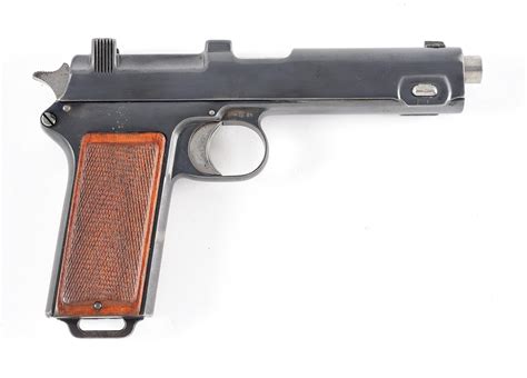 C Steyr Model 1912 Semi Automtic Pistol With Ammunition Auctions