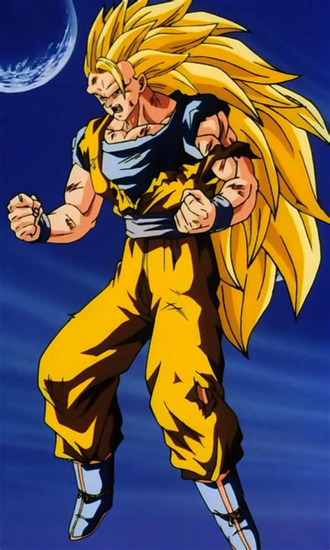 In this movie san goku and the z team face paragus and his son broly, two surviving saiyan. Super Saiyan 3 - Dragon Ball Wiki