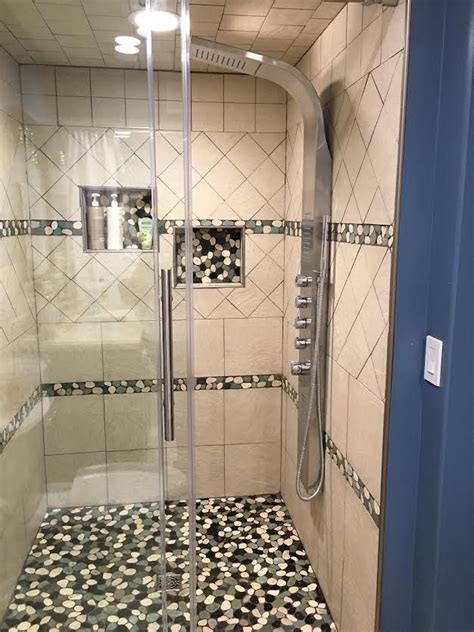 Find bathroom tile design ideas for every style at hgtv.com, plus tips for buying, installing and maintaining tile in the bathroom. 398 best images about Shower Pebble Tile and Stone Tile ...