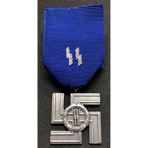 Repro Long Service Ss Medal For 12 Years Service Ww2 For Reenactment