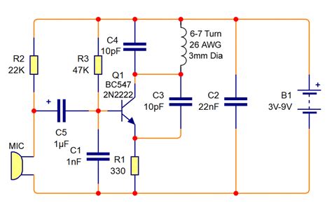 Fm Transmitter Circuit Diagram Electronics And Technical Hub