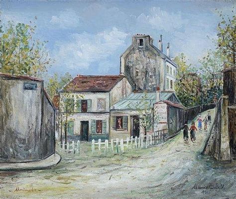 Maurice Utrillo 1883 1955 Le Lapin Agile A Montmartre 193