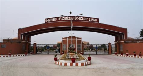 University Of Science And Technology Bannu Admissions Fee Structure