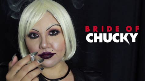 Bride Of Chucky L Tiffany L Makeup Tutorial Youtube