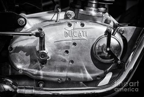 Ducati Desmo Engine Casing Photograph By Tim Gainey Fine Art America