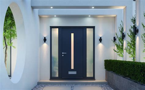 Make An Entrance Contemporary Front Door Design For Modern Living