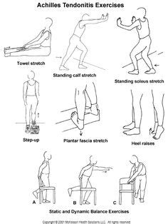 Achilles Tendonitis Exercises