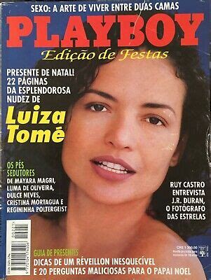 Playboy Magazine Brazil Luiza Tome Dec G Vg