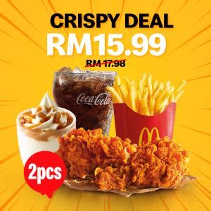 Ayam goreng mcd or mcdonald's spicy fried chicken managed to create a buzz on social media in malaysia. McDonald's 2pc Ayam Goreng McD Super Value Meal Promotion ...