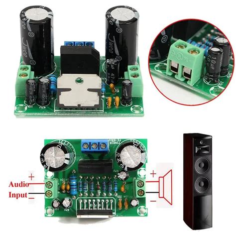 Tda Digital Audio Amplifier Board Mono Single Channel Ac V