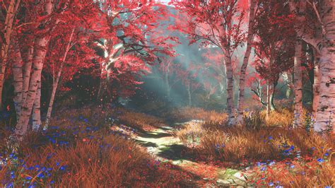 God Of War 4 Autumn Nature 4k Hd Games 4k Wallpapers