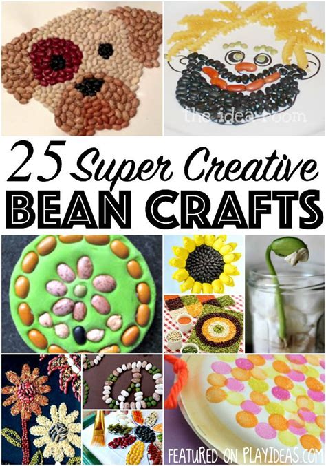 25 Awesome Bean Crafts For Kids Artofit