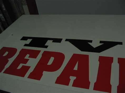 Tv Repair Banner Sign For Big Screen Lcd Pawn Shop Ebay