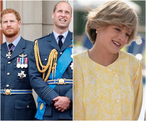 How Prince Harry And Prince William Reportedly Feel About The Crown’s New Diana Season Glamour