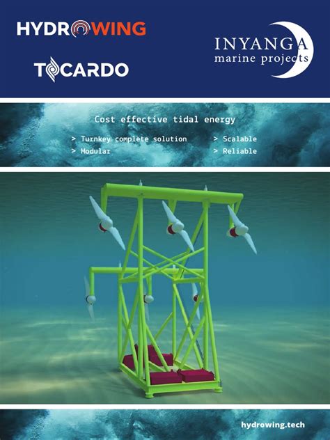 Turnkey Tidal Energy Solutions Modular Scalable And Reliable Tidal
