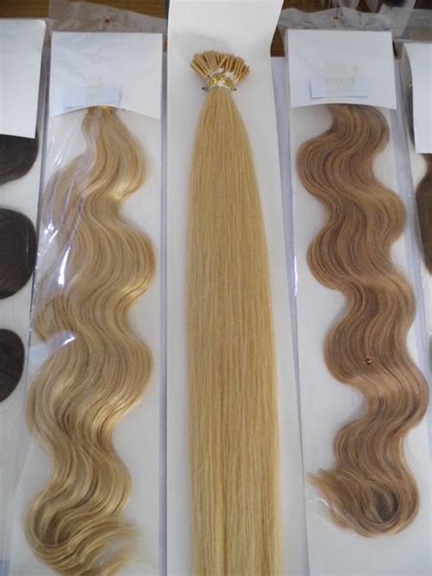 Miracle 18 20 22 24 Blond Wavy Remy Pre Bonded Stick I Tip Human Remy Hair Extensions 100gpk 0