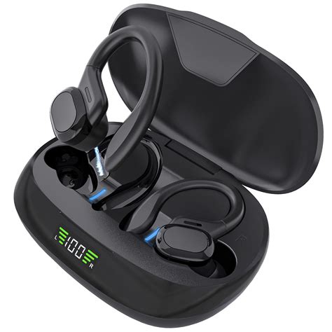 Wireless Bluetooth Headphones Ipx7 Waterproof Earbuds Built In Mic In