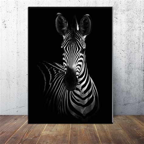 Xx3086 Home Decor Wall Art Zebra Animal Canvas Painting Wall Pictures